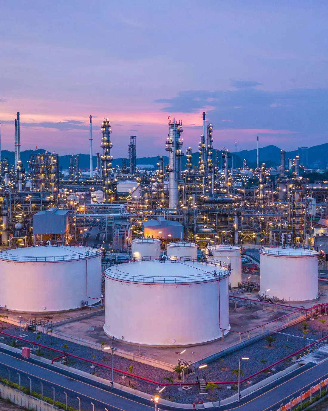 Industrial process plant